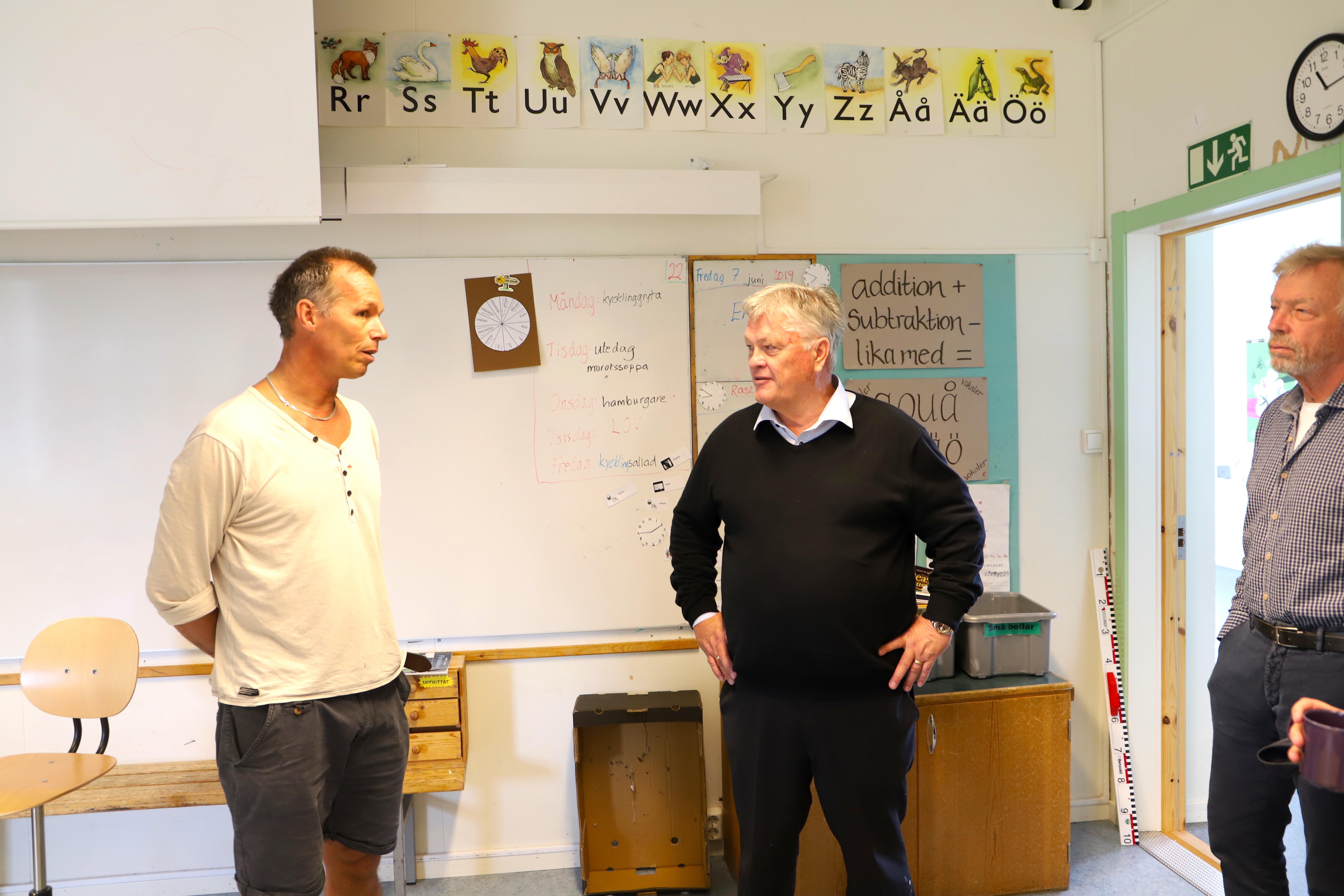 Dan Olofsson besöker Kaxås Byskola