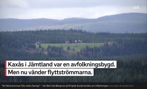 SVT Nyheter | Flyttströmmarna vänder i Kaxås. Foto © Björn Schäfer.