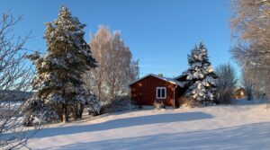 SÅLD! Gavel mot sydost. Fastigheten Kaxås 128 till salu.
