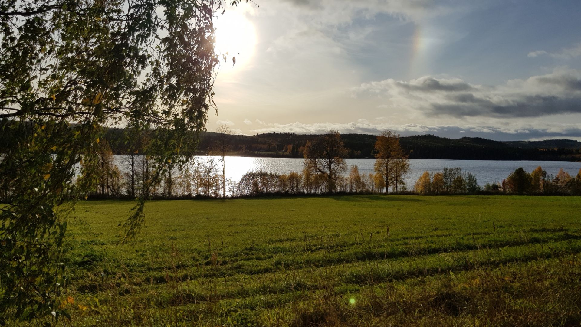 SÅLD! Utsikt mot Hällsjön. Fastigheten Kaxås 128 till salu.
